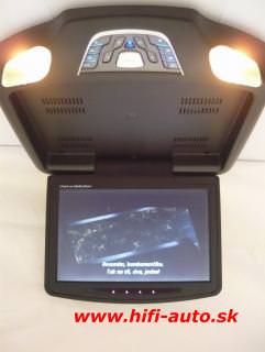 10.2“  Stropný LCD monitor s DVD prehrávačom