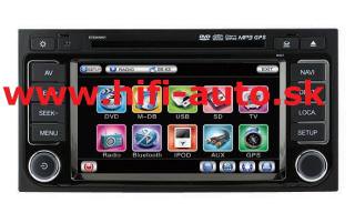 Autorádio TOUAREG, T5 s GPS, DVB-T