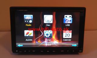 2DIN Autorádio s GPS+ DVB-T+ zmena loga automobilu+ HD displej