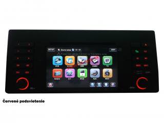Autorádio BMW X5, E38, E39, E53 s GPS, DVB-T