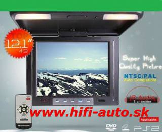12,1“  Stropný monitor