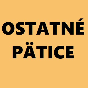 Ostatné pätice