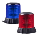 LED modré/červené majáky magnetické