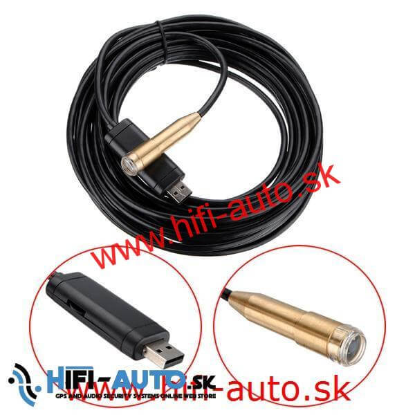 Endoskopická USB kamera 10 m