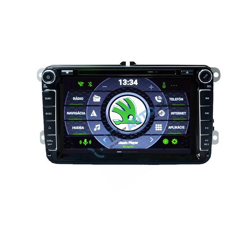 ANDROID 15 8˝ VW, ŠKODA, Seat autorádio LOW