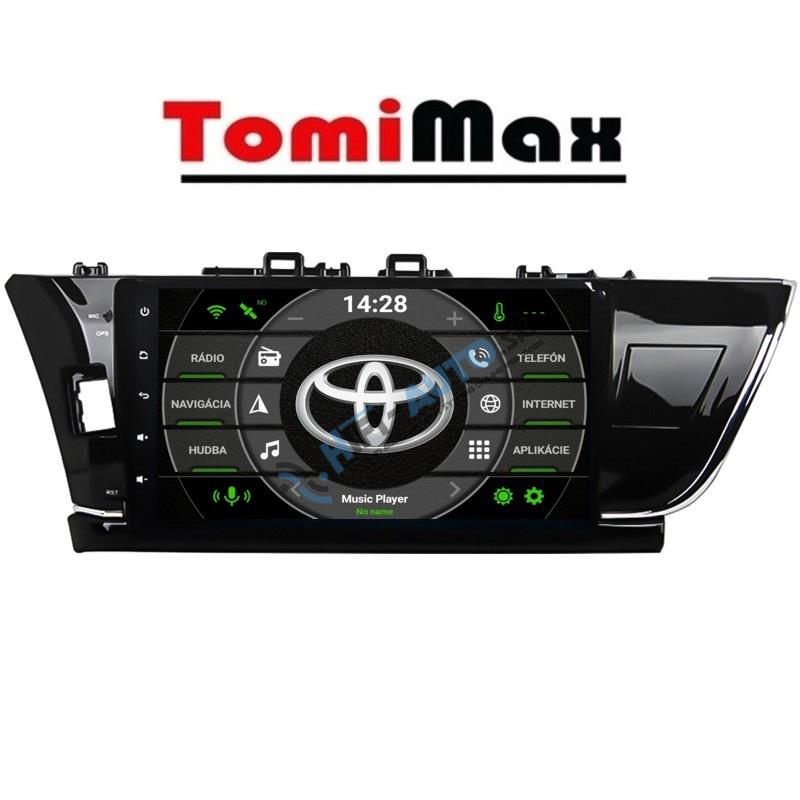 ANDROID 14 Toyota Corolla 10,1" autorádio