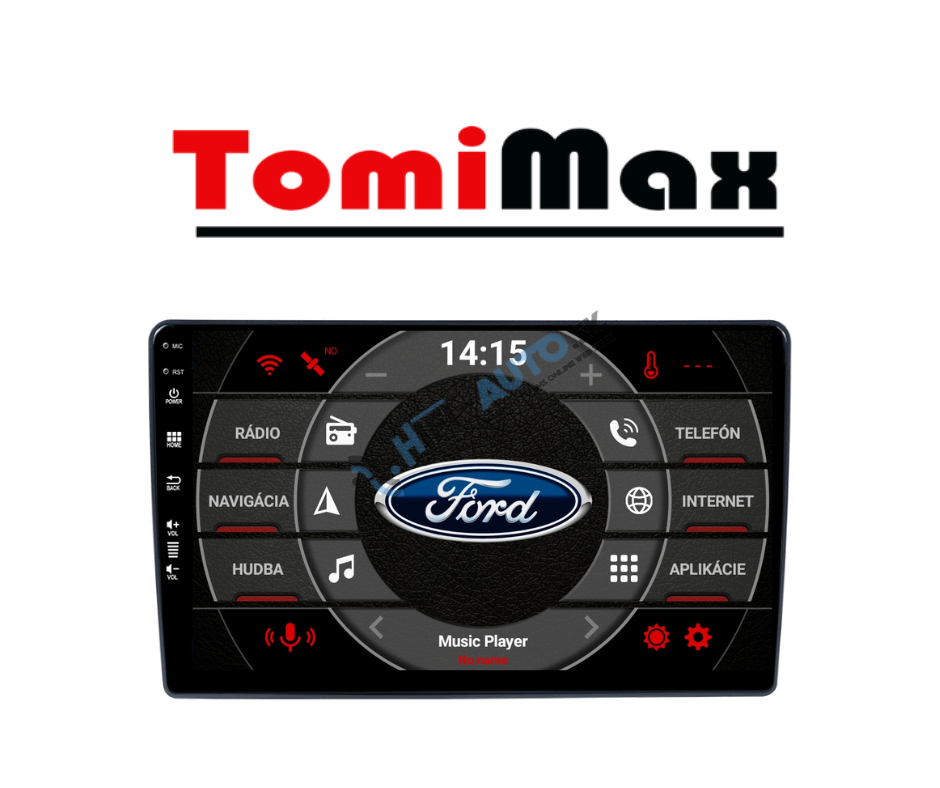 ANDROID 14 Ford Transit Custom Tourneo autorádio