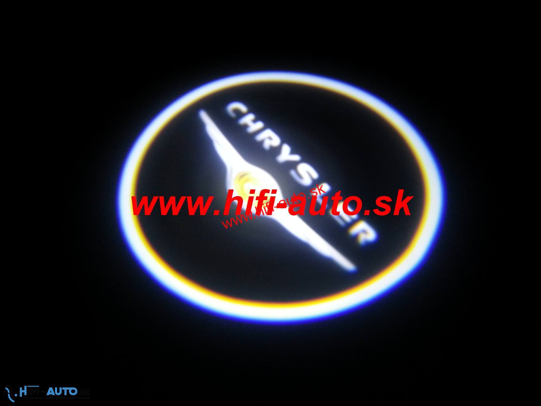 LED logo projektor Chrysler