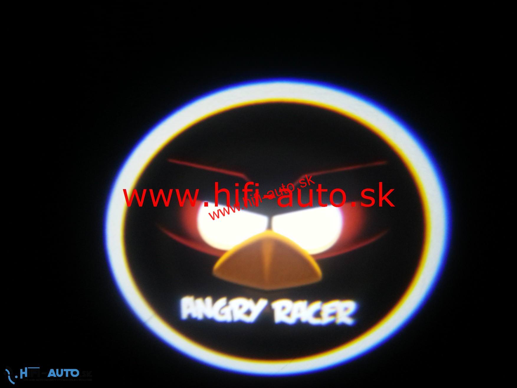 LED logo projektor Angry Racer