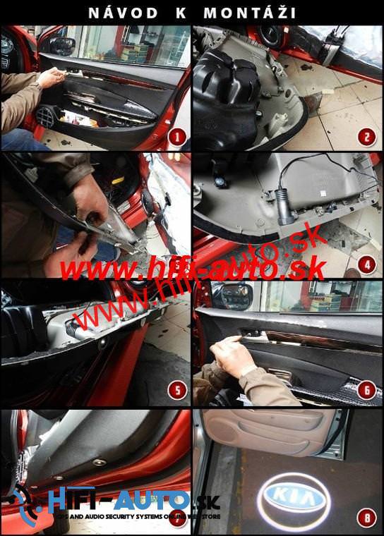 LED logo projektor Lamborghini