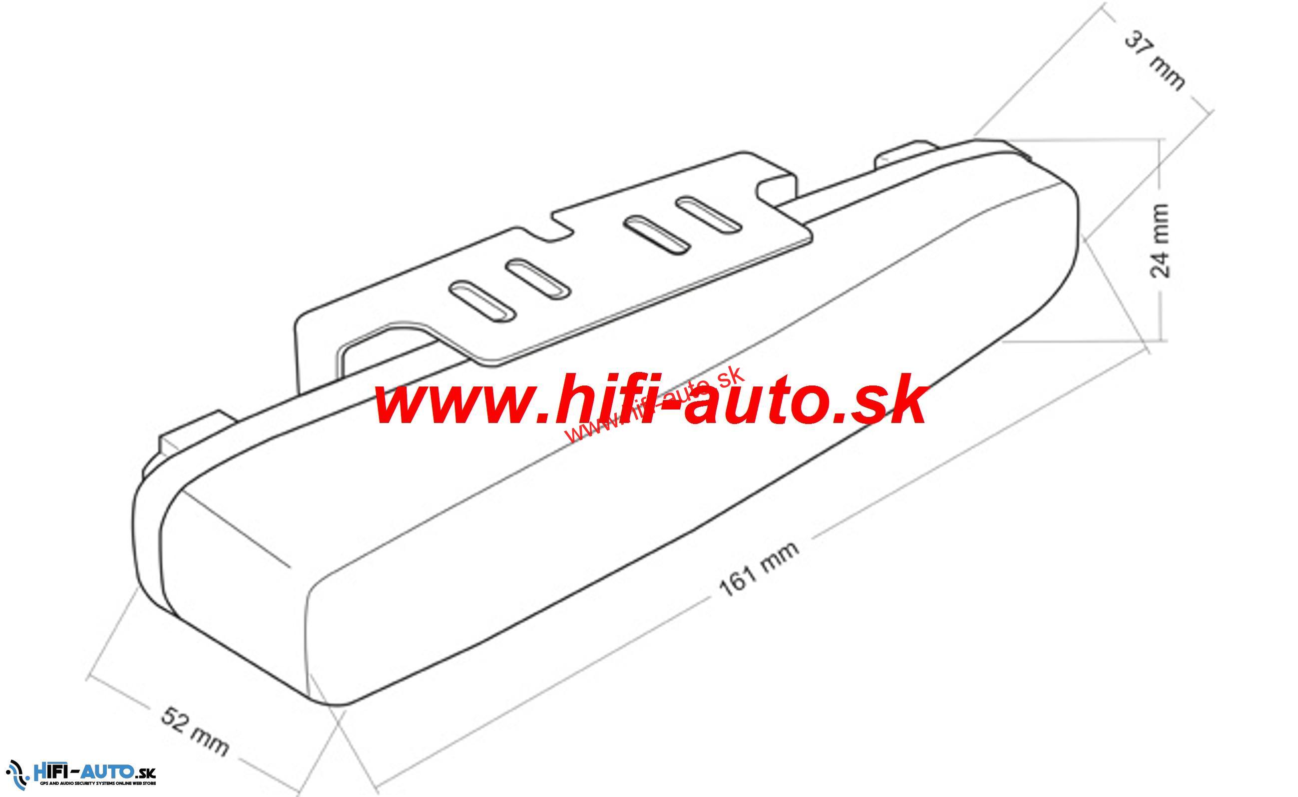 LED denné svietenie DRL AMIO 506