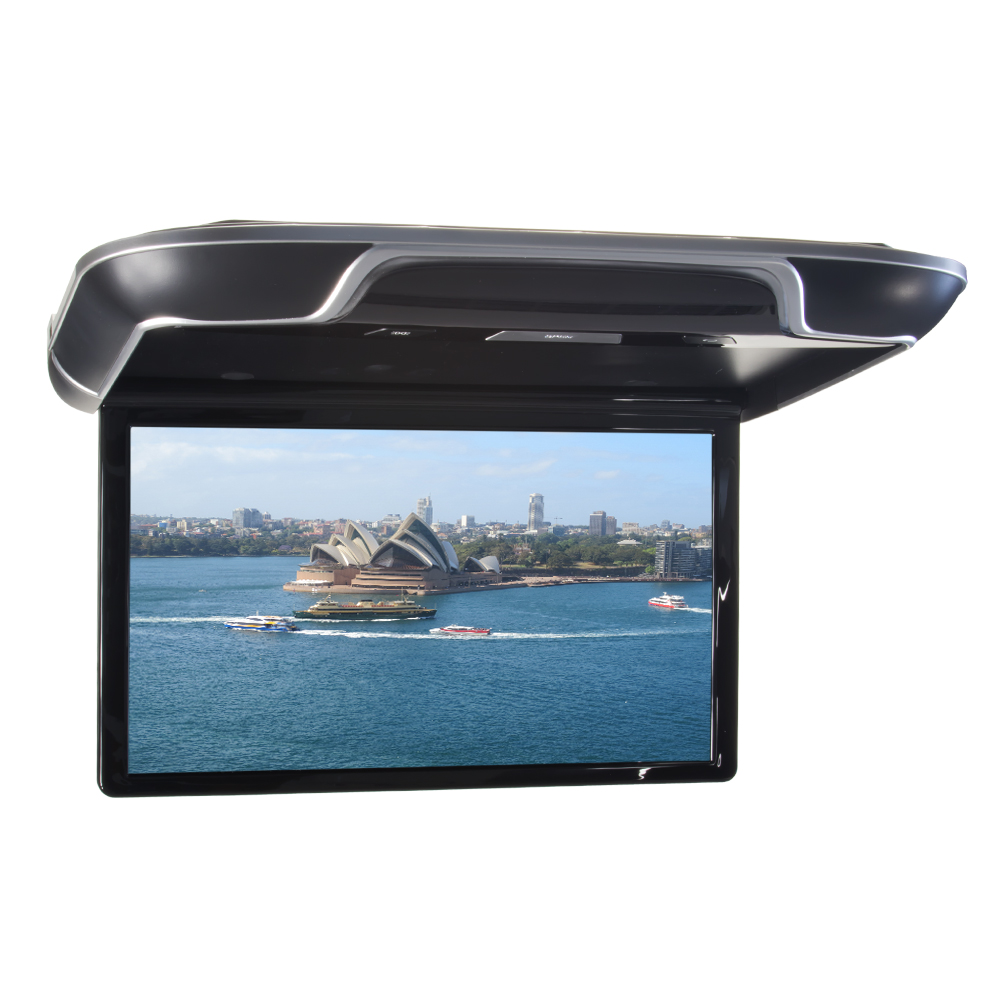 Stropný LCD monitor 13,3" čierny s OS. Android HDMI / USB, diaľkové ovládanie so snímačom pohybu