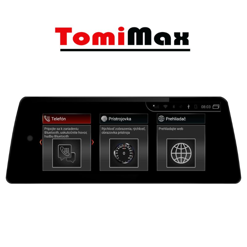 ANDROID 15 BMW E60/E61/E90/E91/E92/E93 10,25" autorádio