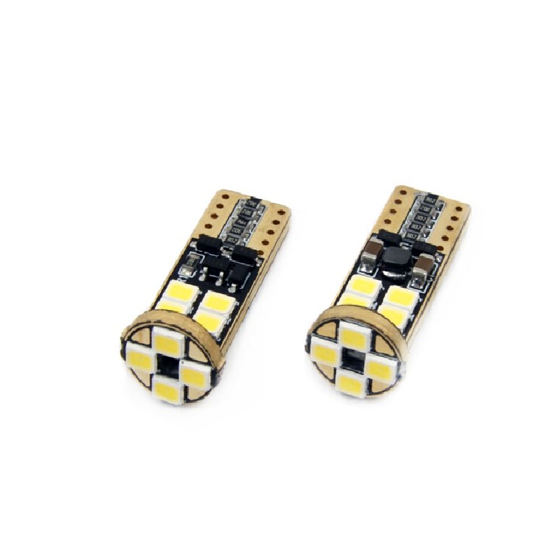 Autožiarovka T10, 12xled 12V, biela, 1ks, 2835 Canbus