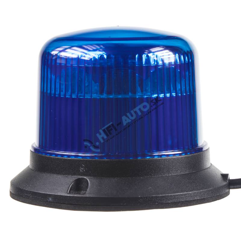 PROFI LED maják 12-24V 10x3W modrý ECE R10 121x90 mm