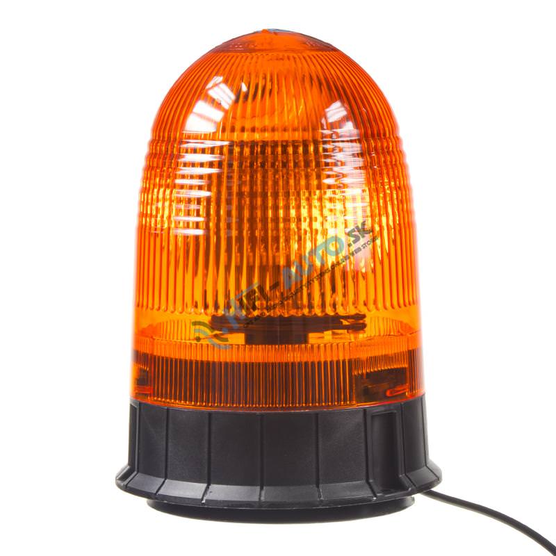 Halogen maják, 12 a 24V, oranžový magnet, ECE R65