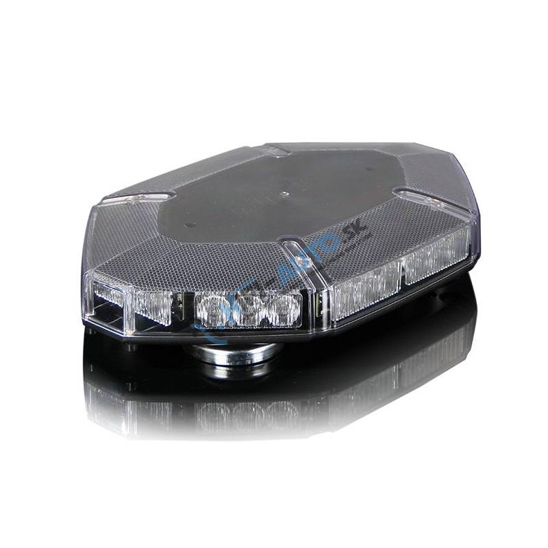 LED rampa 419 mm, oranžová, magnet, 12-24V, ECE R65