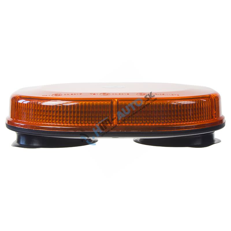 Rampa oranžová, 32LEDx1W, magnet, 12-24V, 200 mm, ECE R65