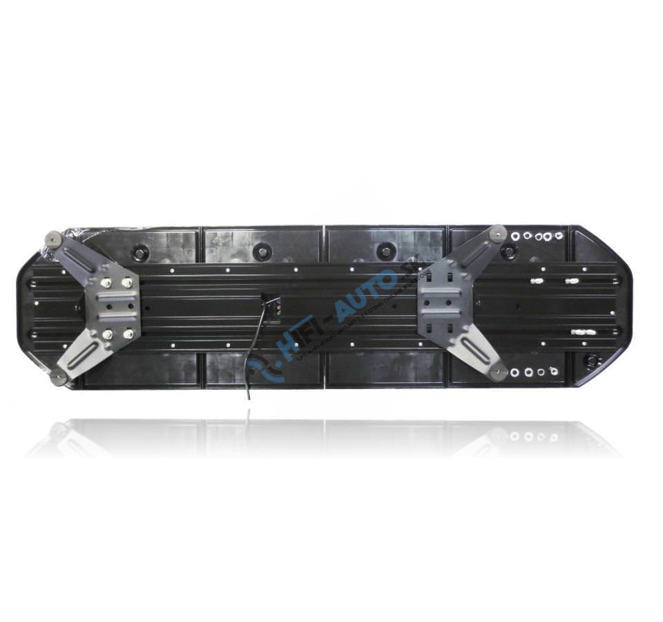 LED rampa 694 mm, oranžová, 12-24V, homologácia ECE R65