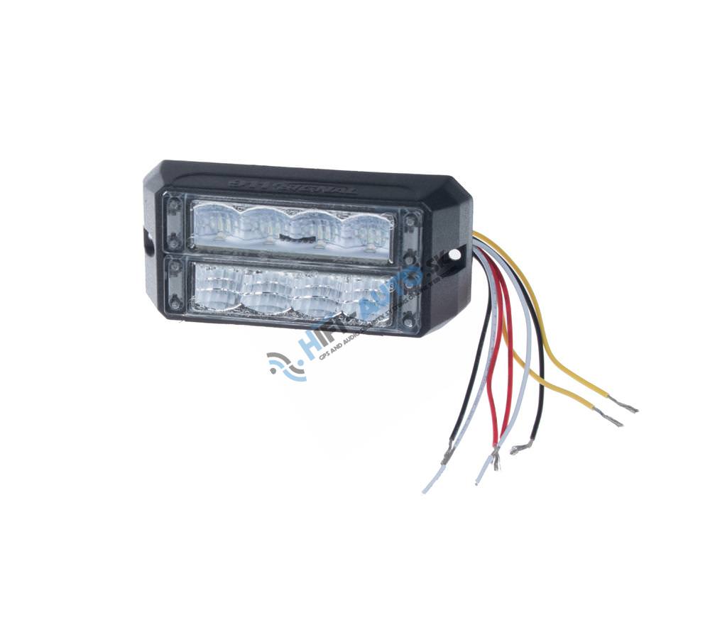 PROFI DUAL výstražné LED svetlo vonkajšie, 12-24V, modré, ECE R65