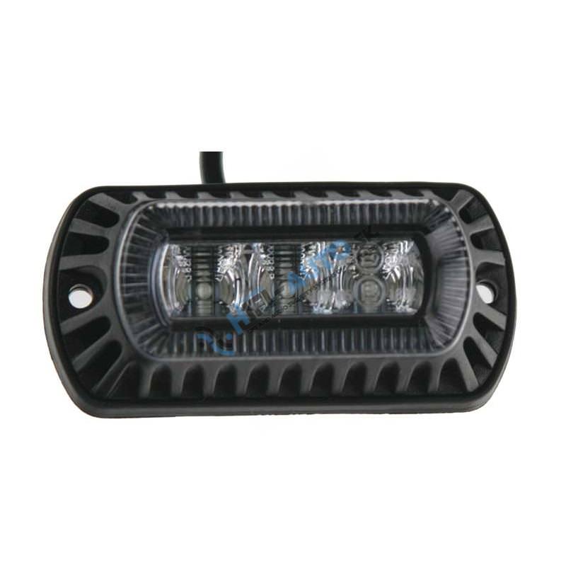 PROFI výstražné LED svetlo vonkajšie, modré, 12-24V, ECE R65