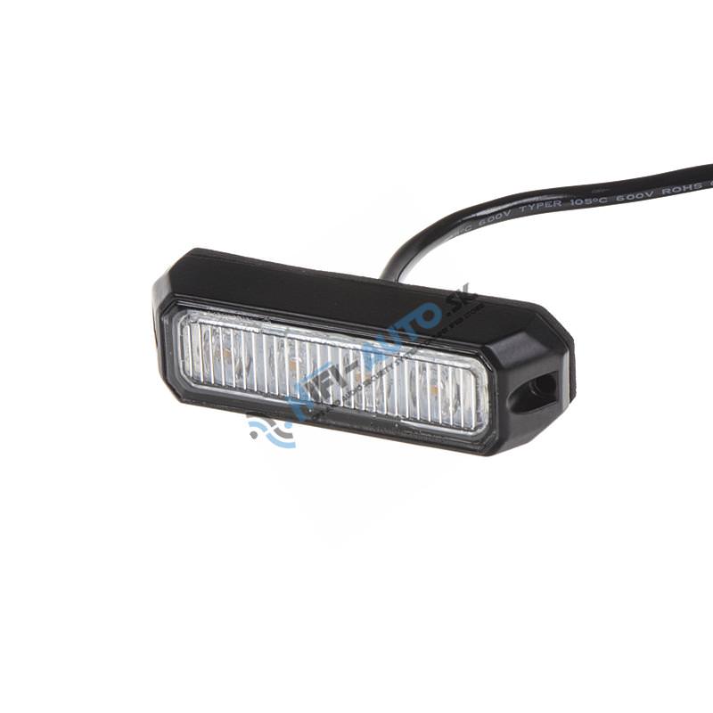 PREDATOR 4x3W LED, 12-24V, oranžový, ECE R65