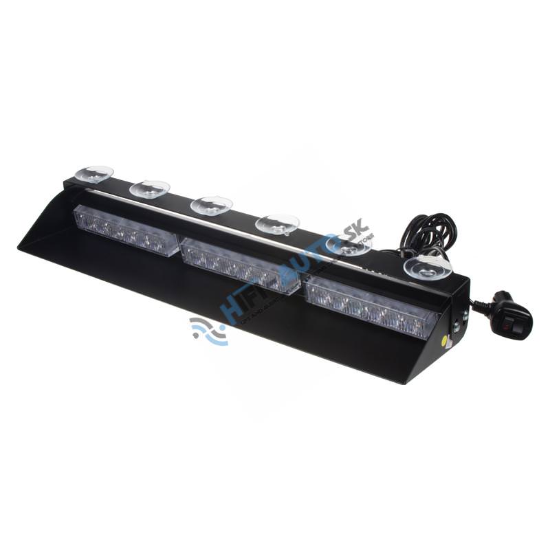 PREDATOR LED vnútorný, 18x3W, 12-24V, oranžový, 490 mm, ECE R10