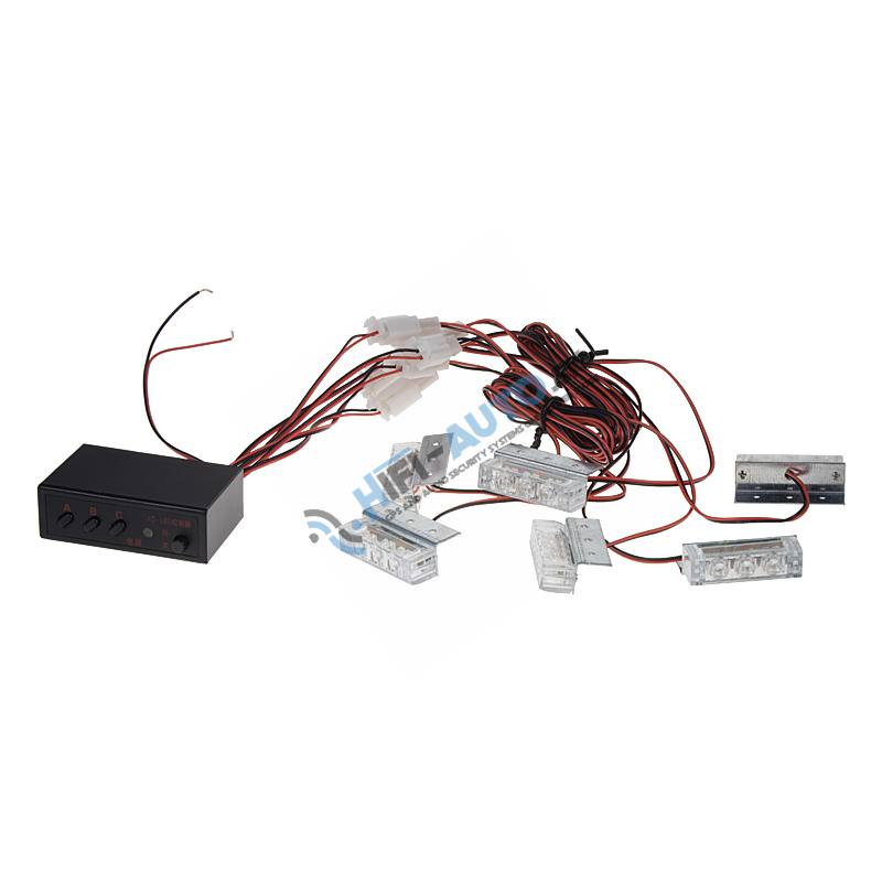 PREDATOR LED do mriežky, 12 V, modrý