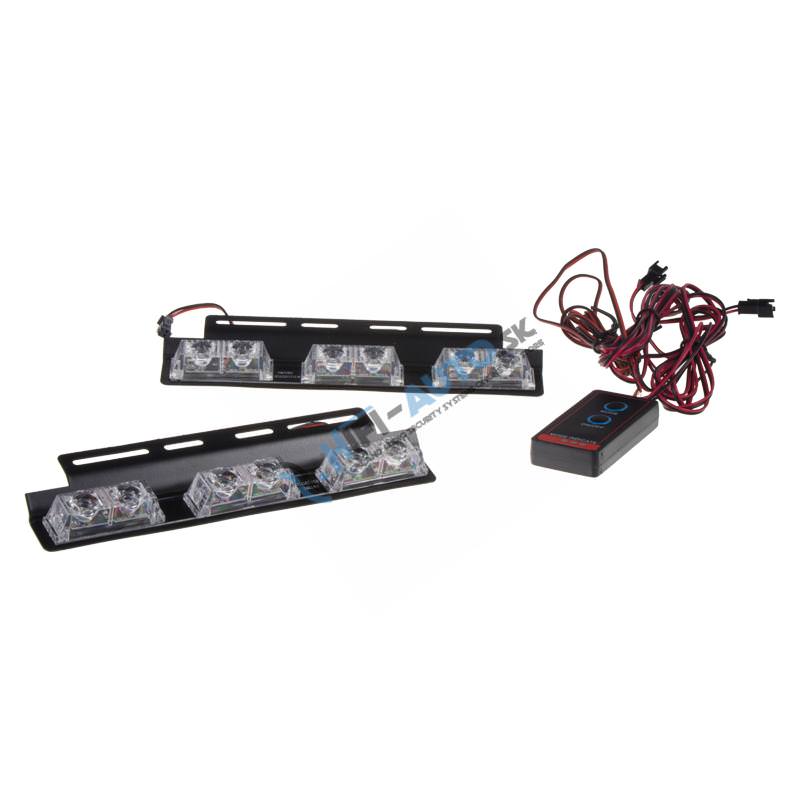 PREDATOR LED do mriežky, 12V, oranžový 