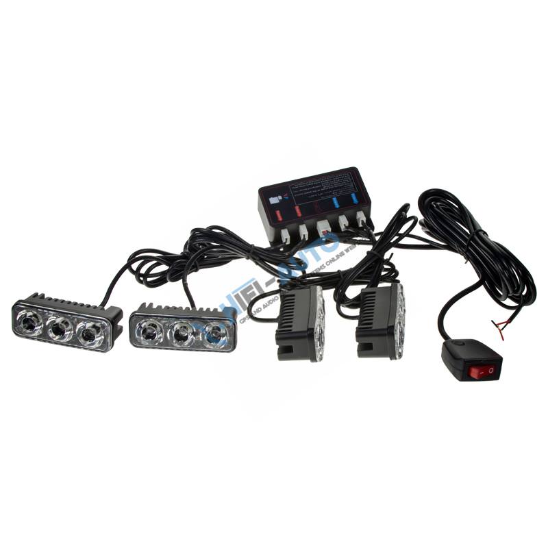 PREDATOR LED vonkajší, 12 x LED 1 W, 12 V, oranžový 