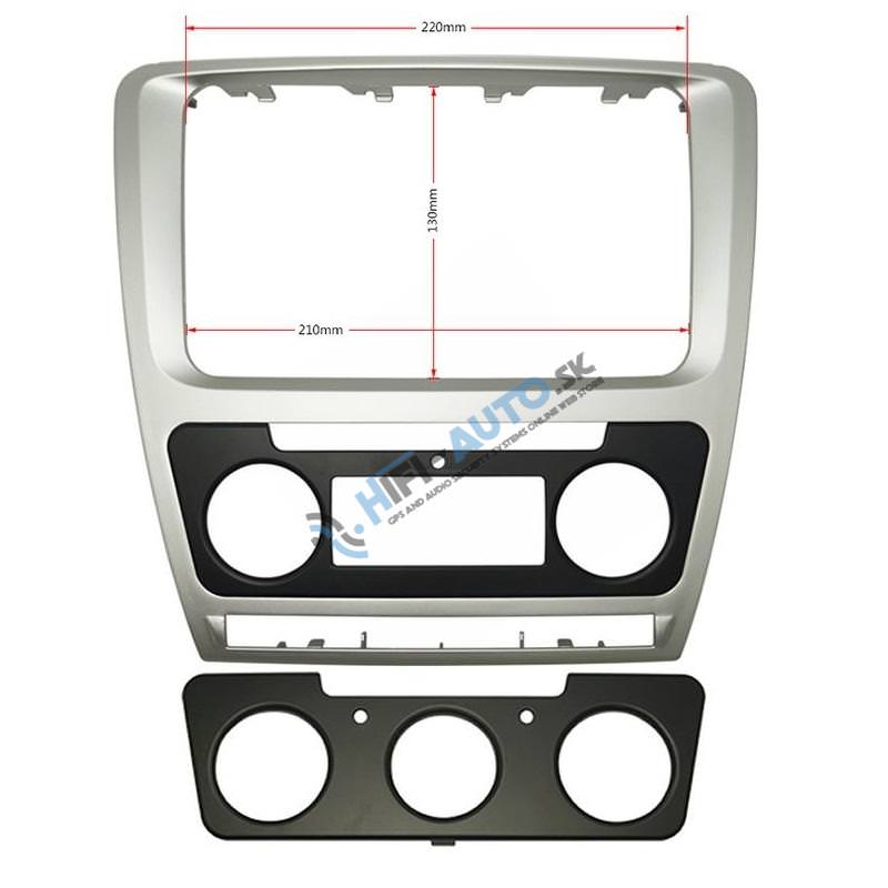 Redukčný rámček Škoda Octavia 2 facelift