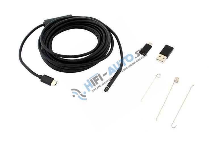 ANDROID mini endoskopická USB-C kamera 5 m