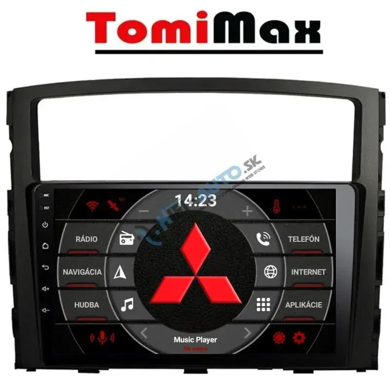 ANDROID 14 Mitsubishi Pajero autorádio