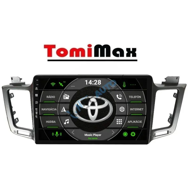 ANDROID 14 Toyota RAV4 2013+ autorádio