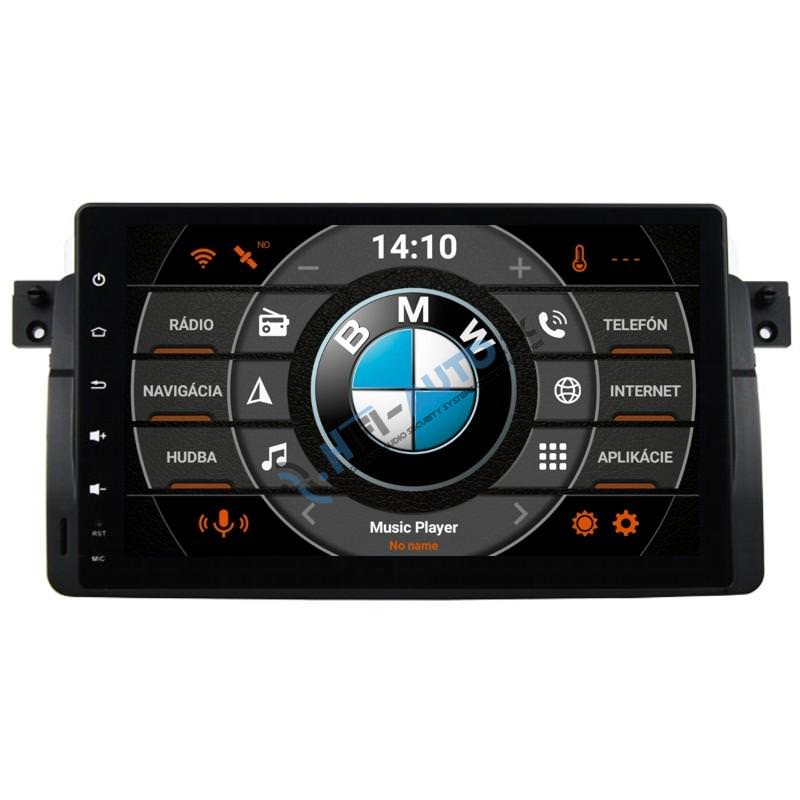ANDROID 14 BMW E46 autorádio