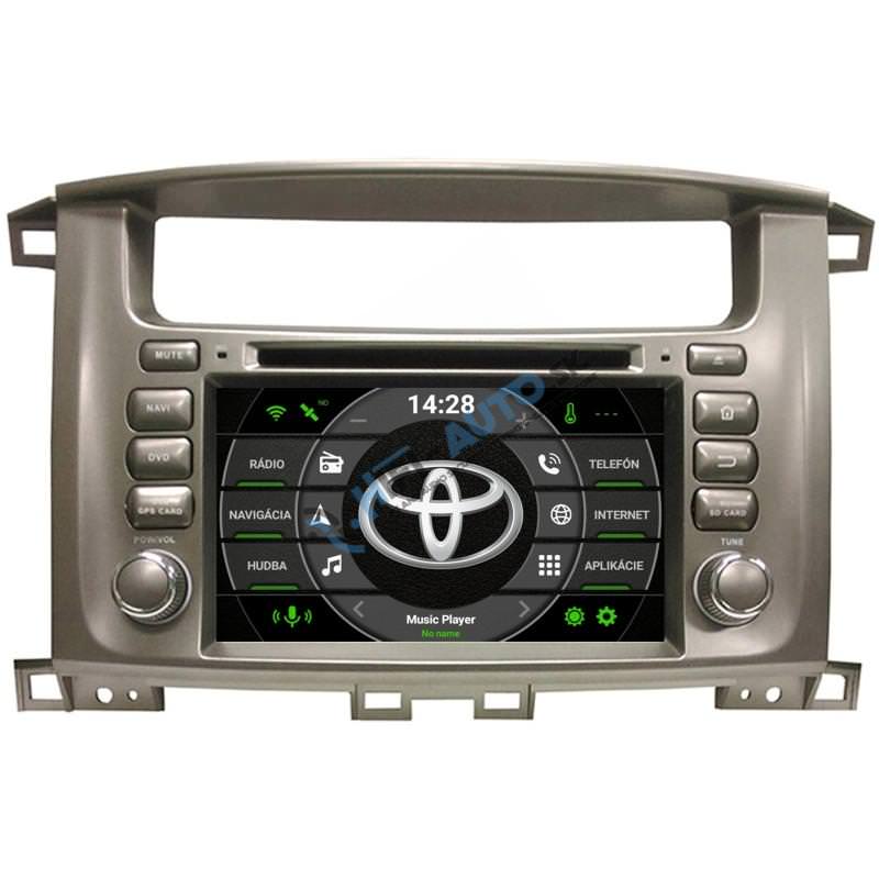 ANDROID 14 Toyota Land Cruiser 100 autorádio