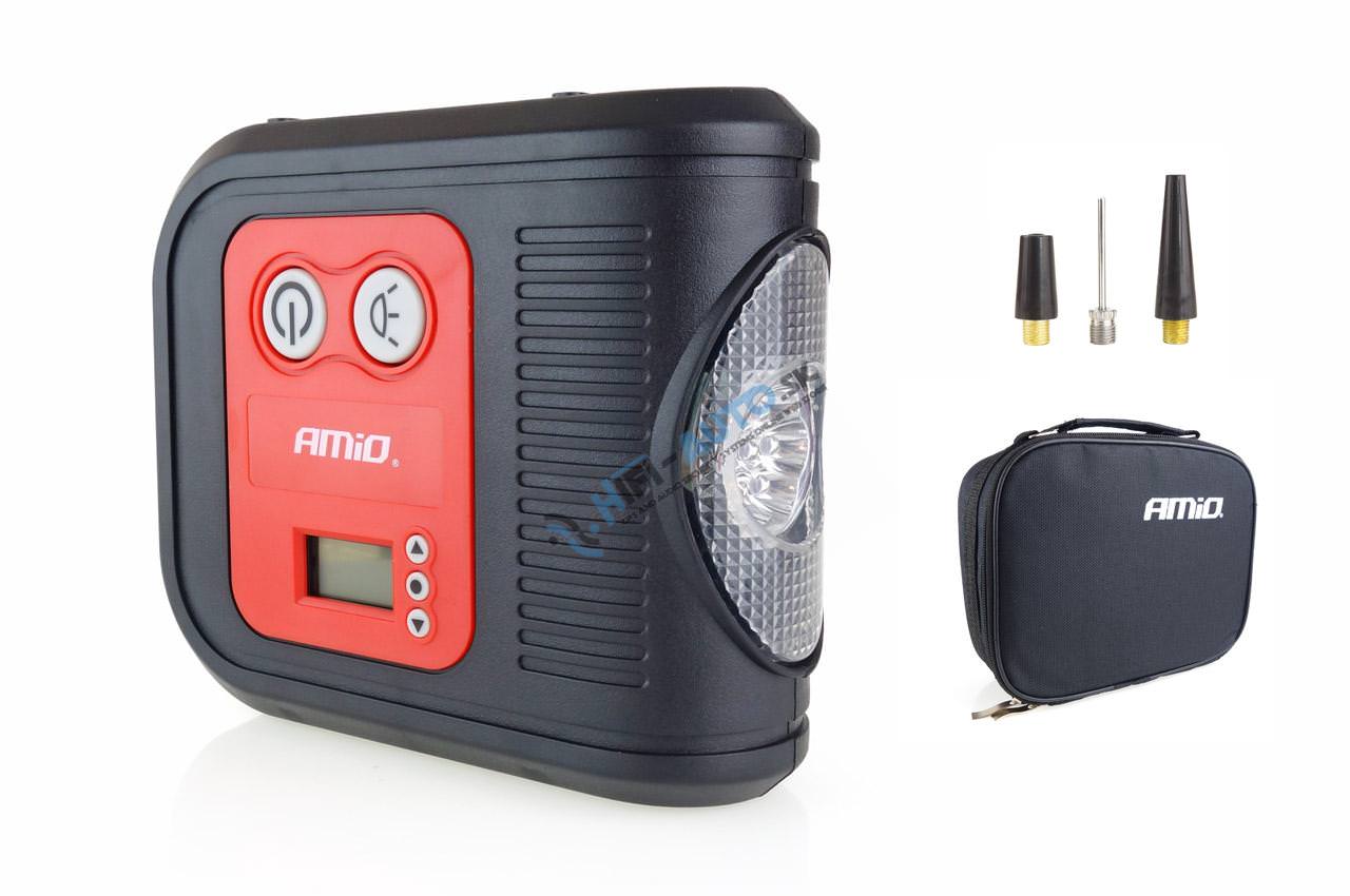 Digitálny kompresor do auta s LED 12V