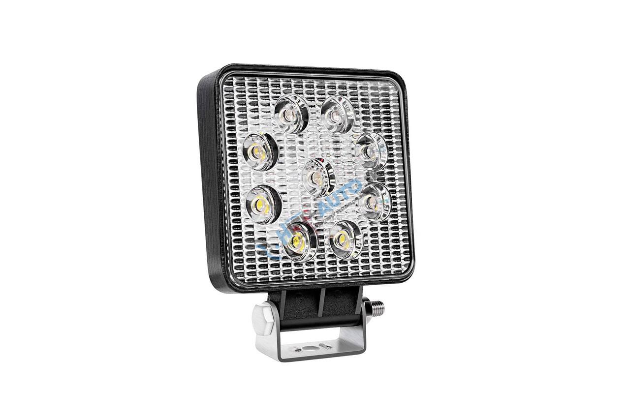 LED pracovné svetlo 9LED 110x110 35W FLAT 9-36V AWL07