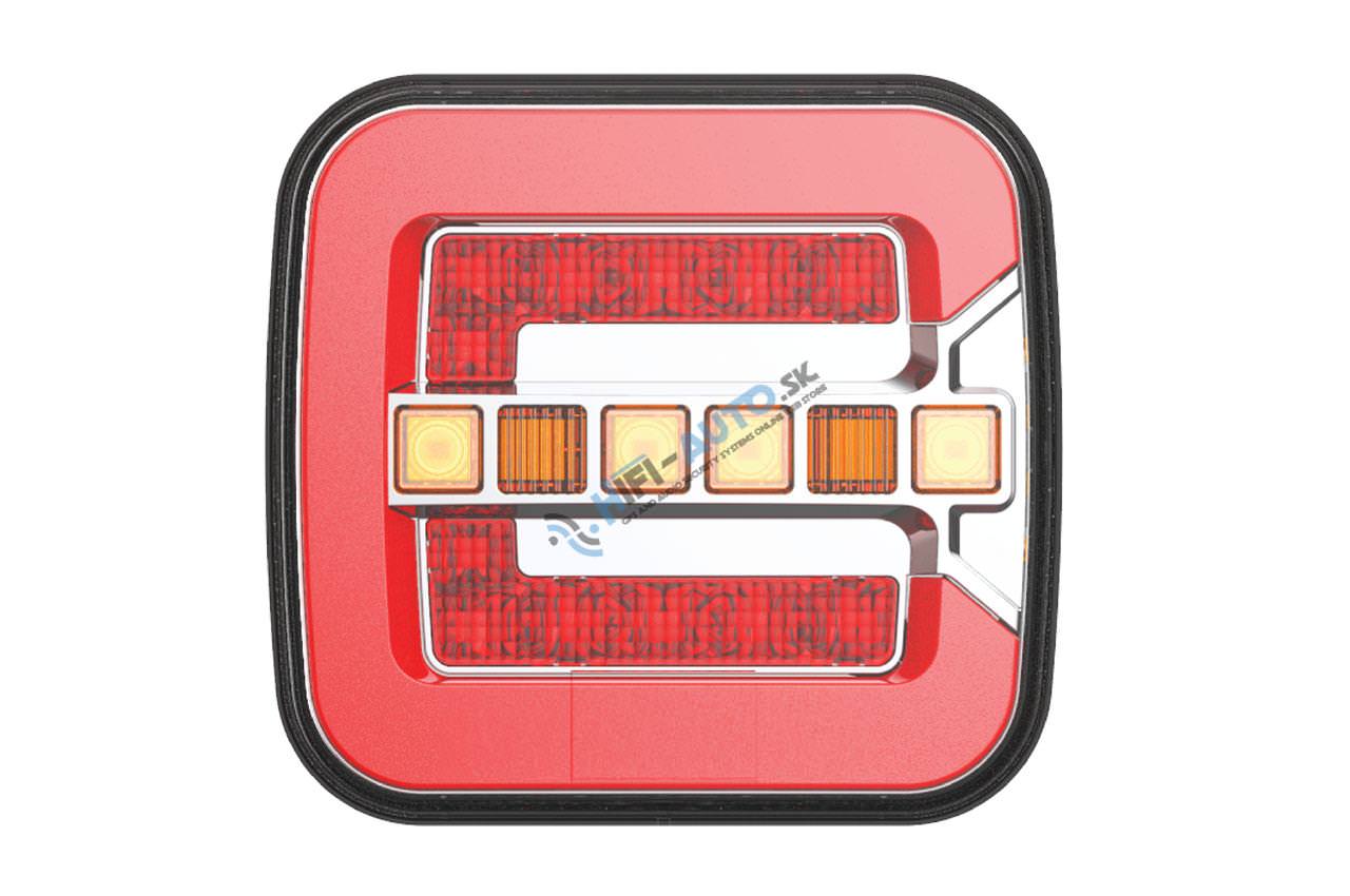 Zadné kombinované LED DYNAMICKÉ svietidlo (vľavo / vpravo) - RCL-08-LR