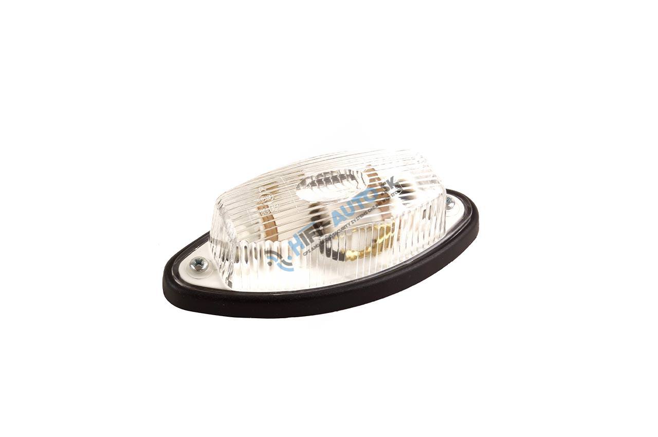 Pozičné svetlo biele s káblom 2x0,75 mm2