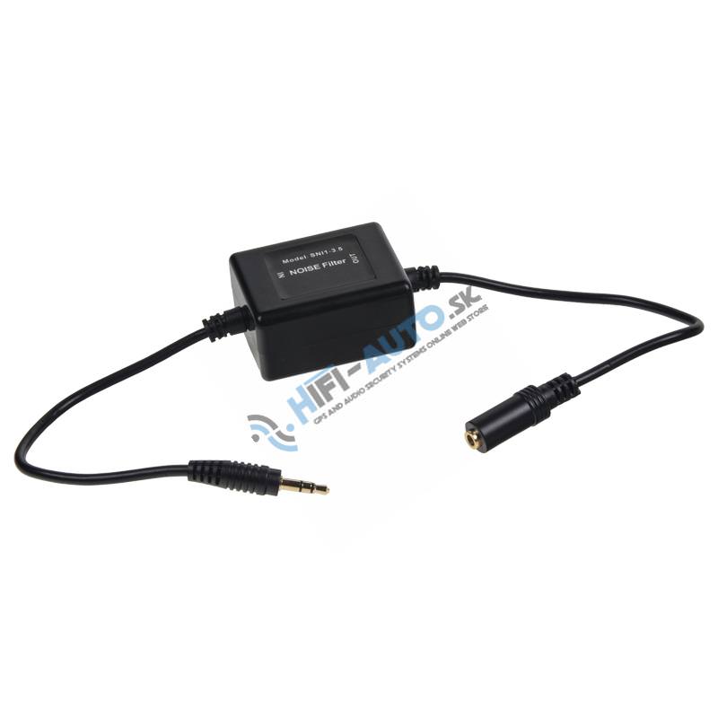 Galvanické oddelenie linkového vedenia 3,5 mm jack