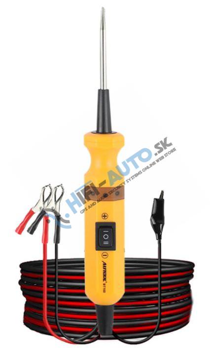 Multifunkčný tester - skúšačka elektrických obvodov auta 12/24V
