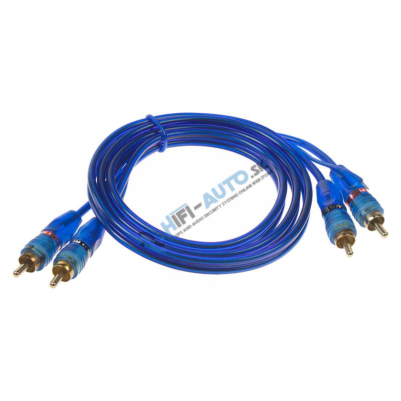 RCA audio kábel BLUE BASIC line, 1 m