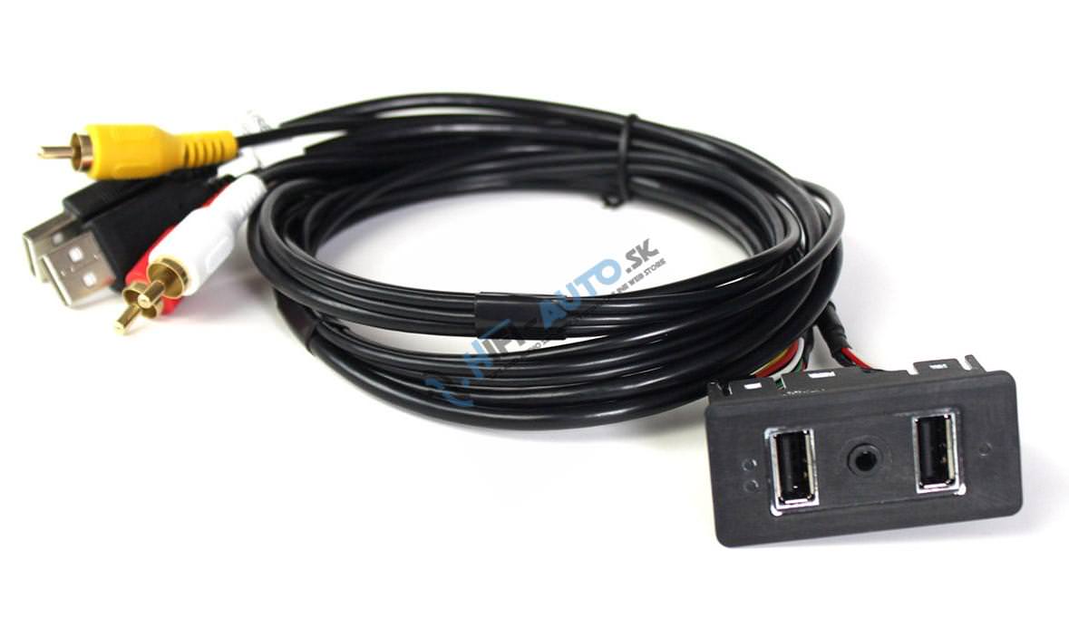 USB+JACK konektor Ford