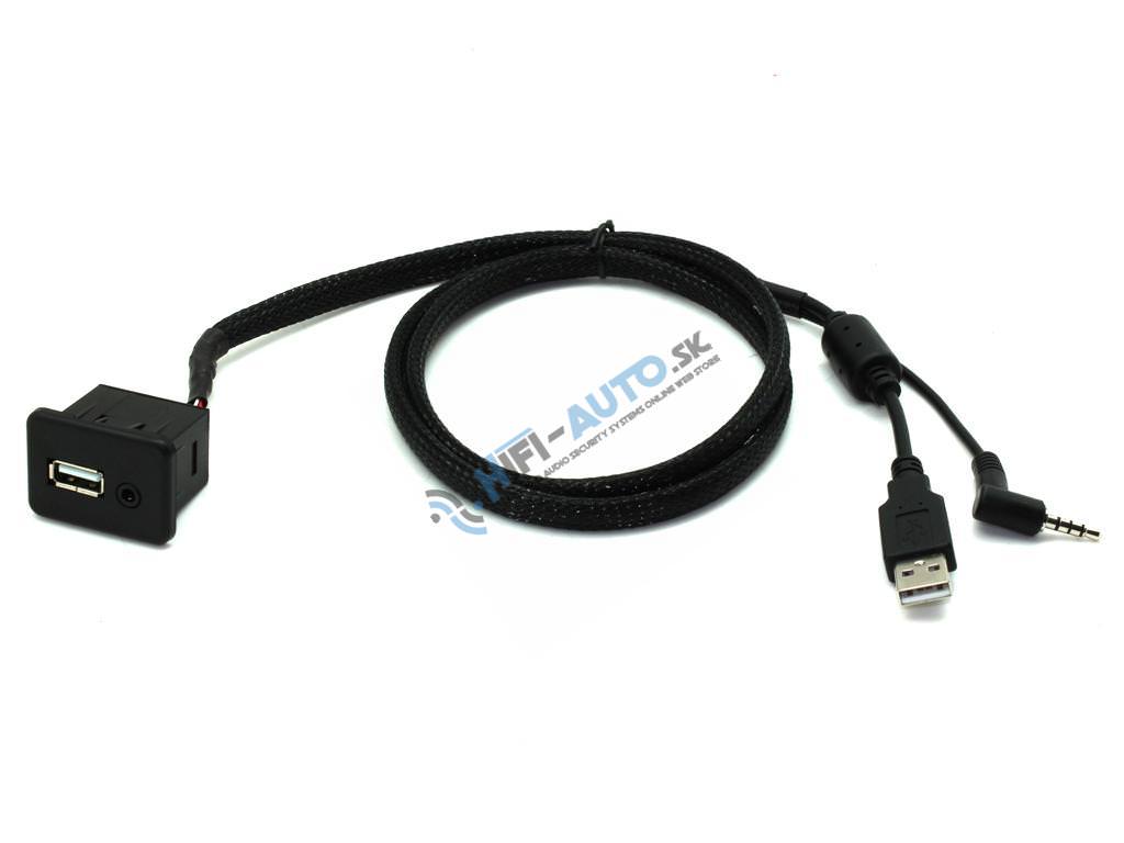 USB+JACK konektor Opel Antara, Corsa D
