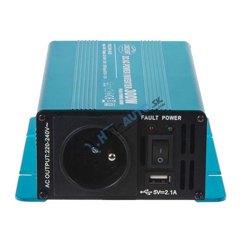 Sínusový menič napätia z 24/230V, 300W