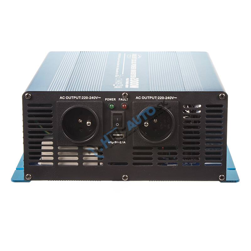 Sínusový menič napätia z 24/230V, 2000W