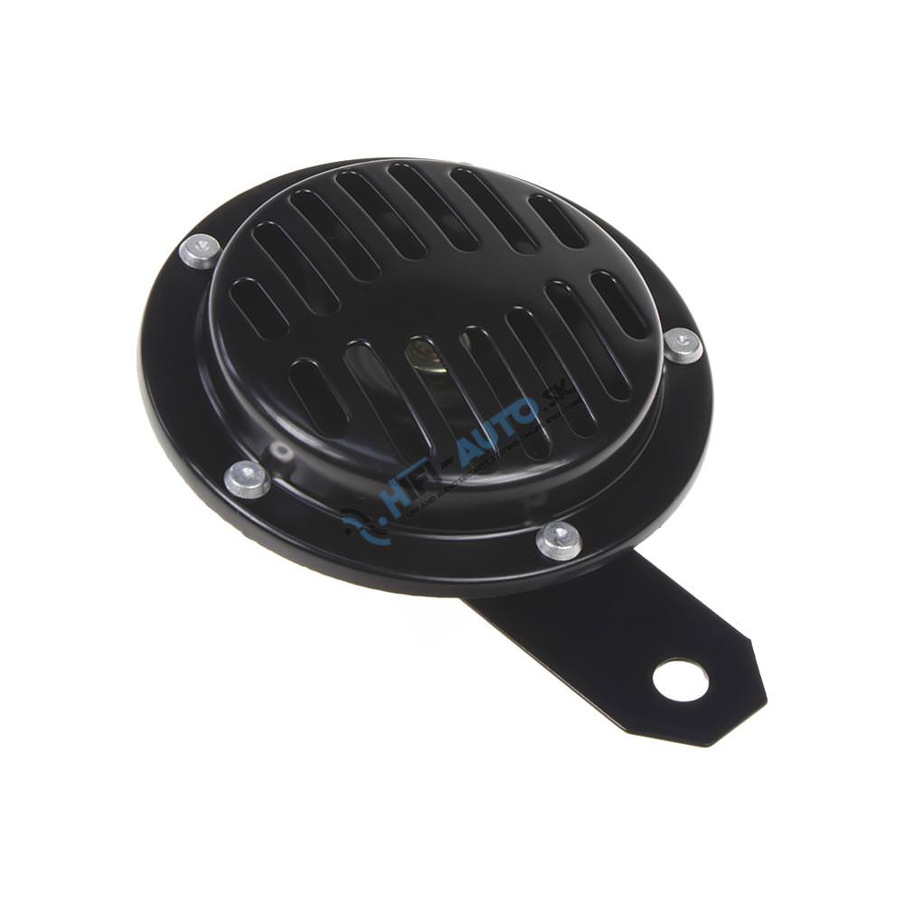 Diskový klaksón (vysoký tón), priemer 90mm, 12V