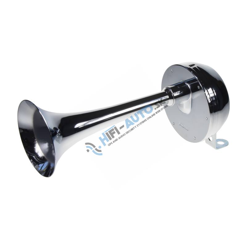 Singl-fanfára 260mm, chróm, 24V, elektromagnetická, vysoký tón