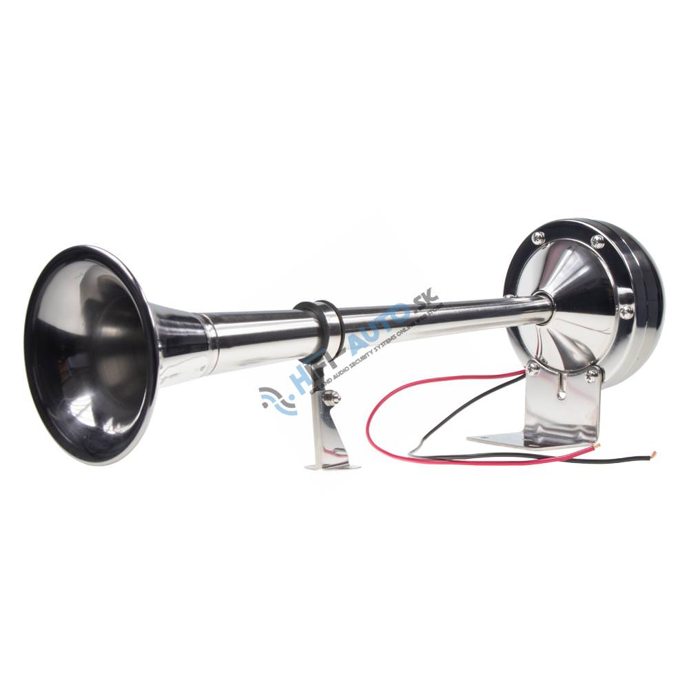 Singl-fanfára 400mm, nerezová, 12V, elektromagnetická